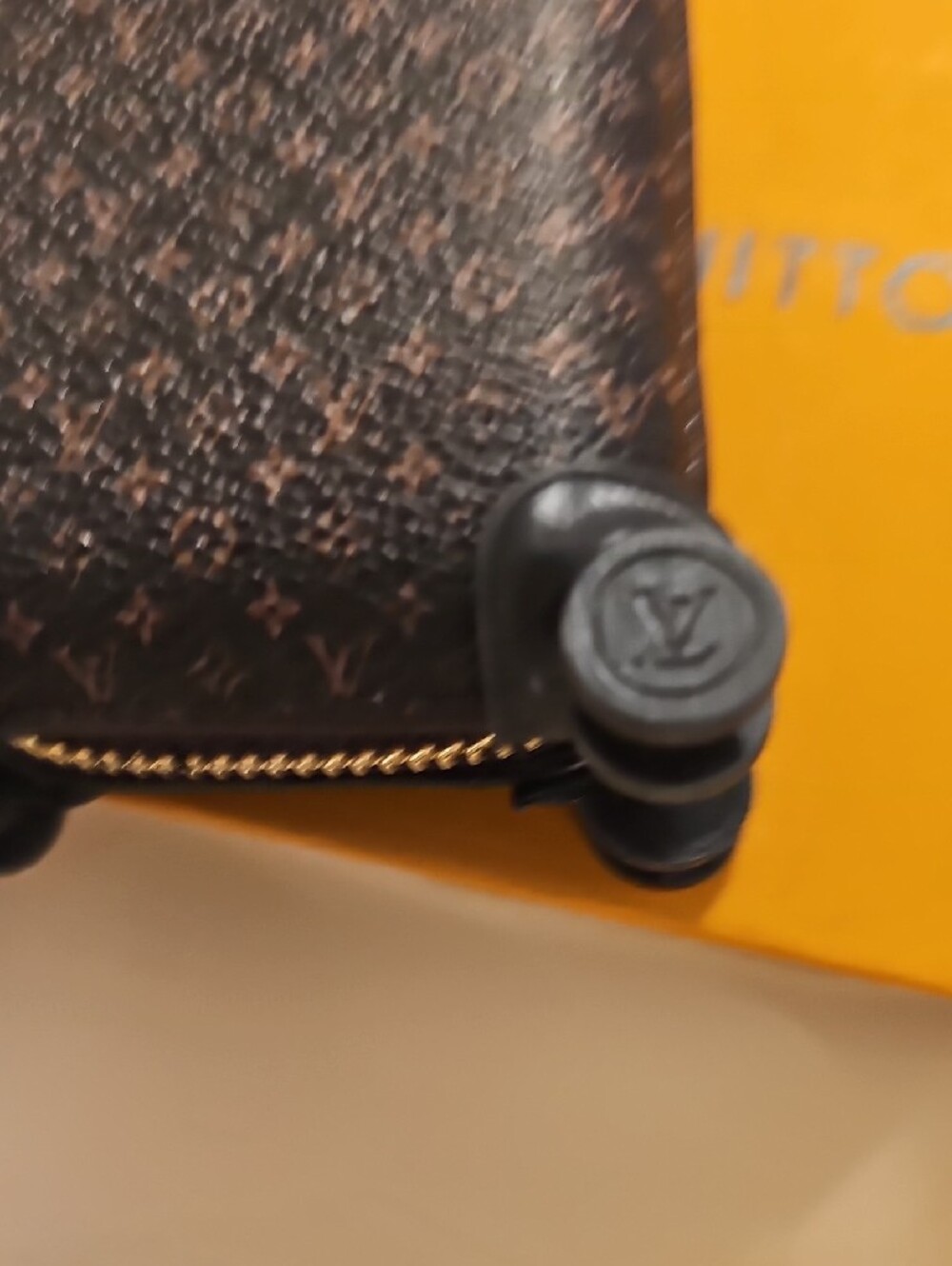 Monogram Horizon Mini Suitcase Bag Charm / Airpod Pouch / Key Pouch - Picture 5 of 9
